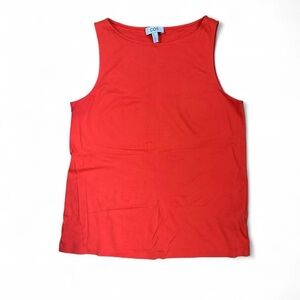 COS Bright Orange Red Sleeveless Tank